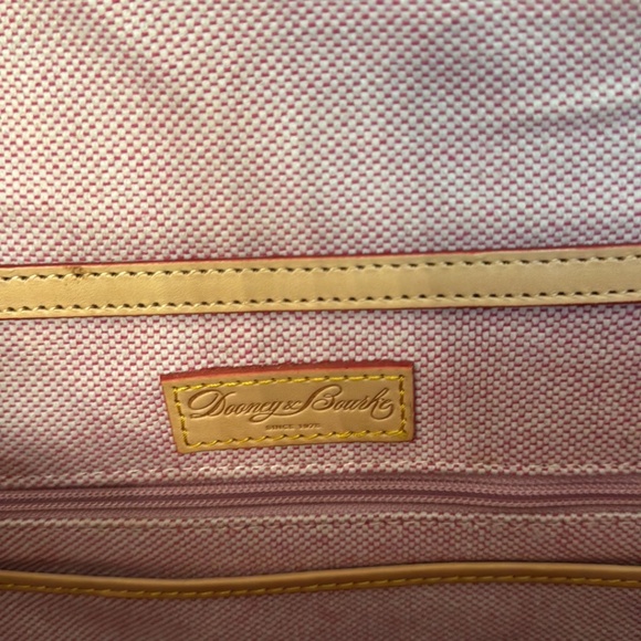 DOONEY & BOURKE JANINE LEATHER SATCHEL & MATCHING ACCESSORIES-FLORAL PRINT - Picture 14 of 17